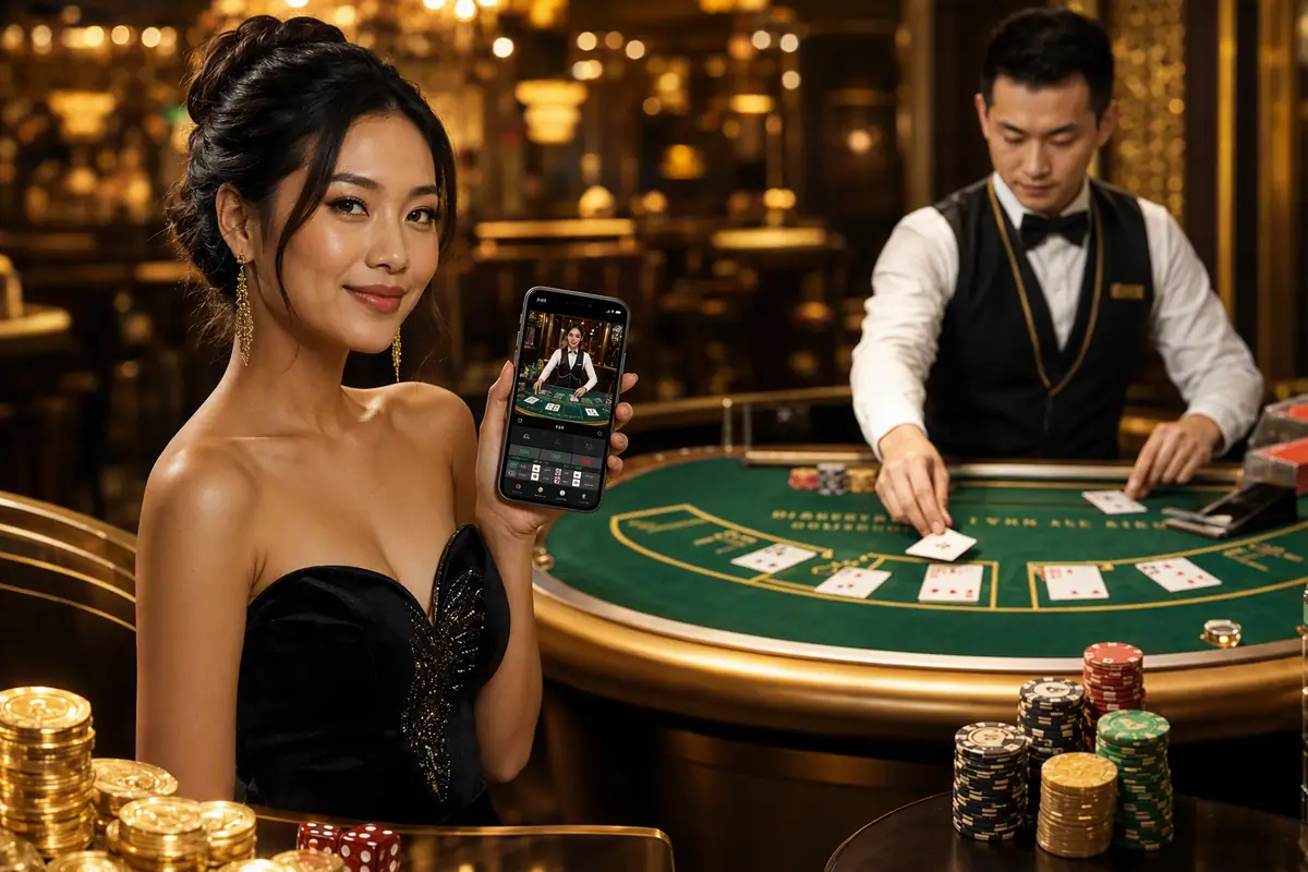 z93 Live Dealer Baccarat ဂိမ်းစားပွဲ